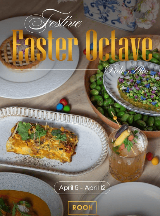Easter 2026 at Rooh Palo Alto
