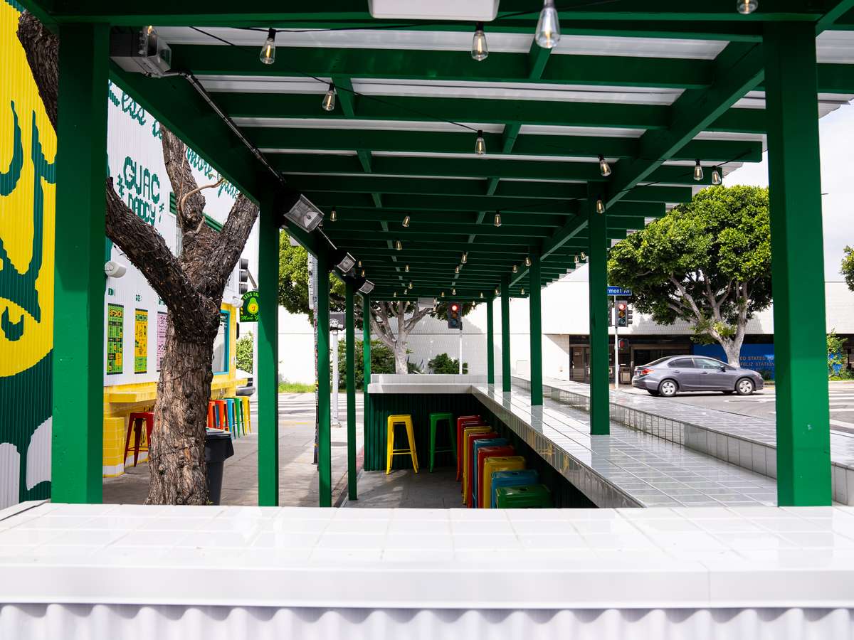 Outdoor seating