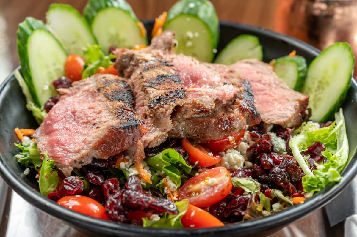 steak salad