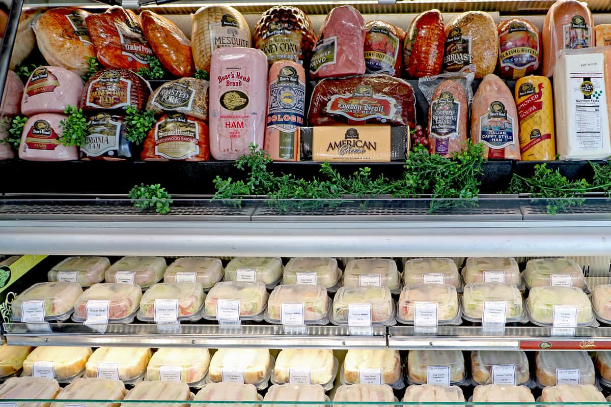 Boar's Deli Meats and Cheeses