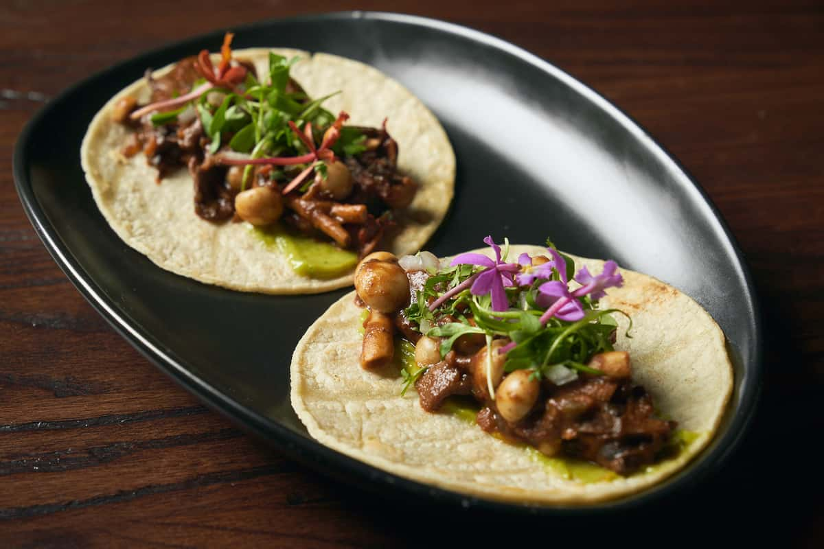 Vegan Mushroom Birria Tacos - Chabella Mexican Cantina Delivery and Takeout  - Chabella Mexican Cantina - Mexican Restaurant in Miami, FL