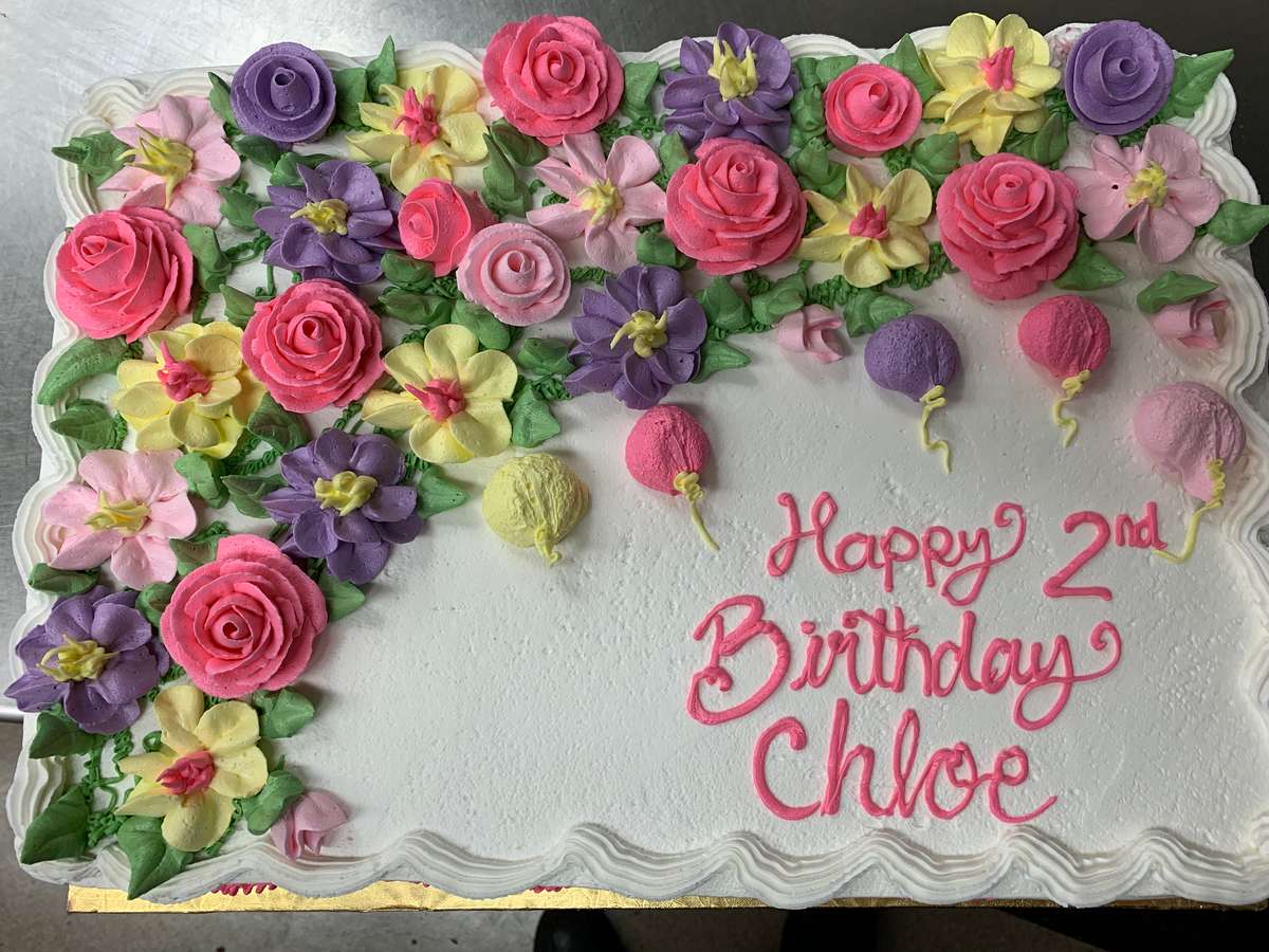 Custom Birthday Cake