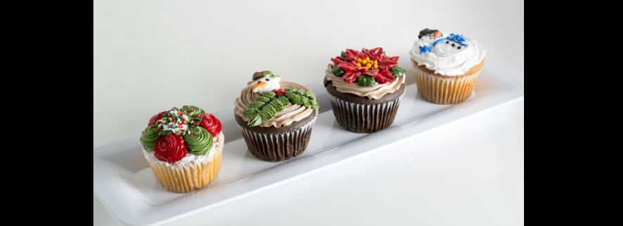 custom holiday cupcakes