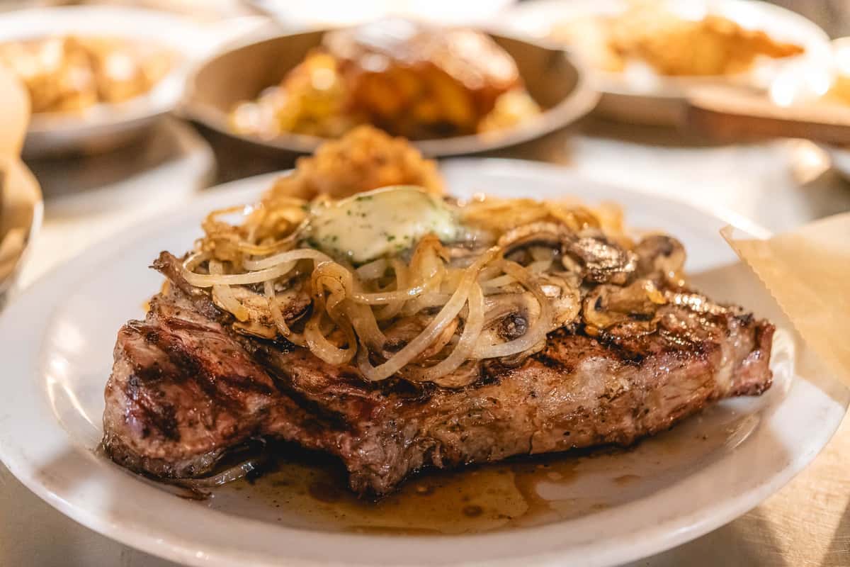 photo of steak