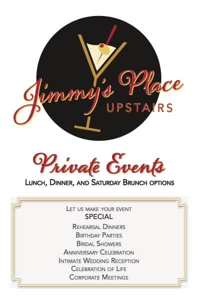 Private Events Flyer Page 1