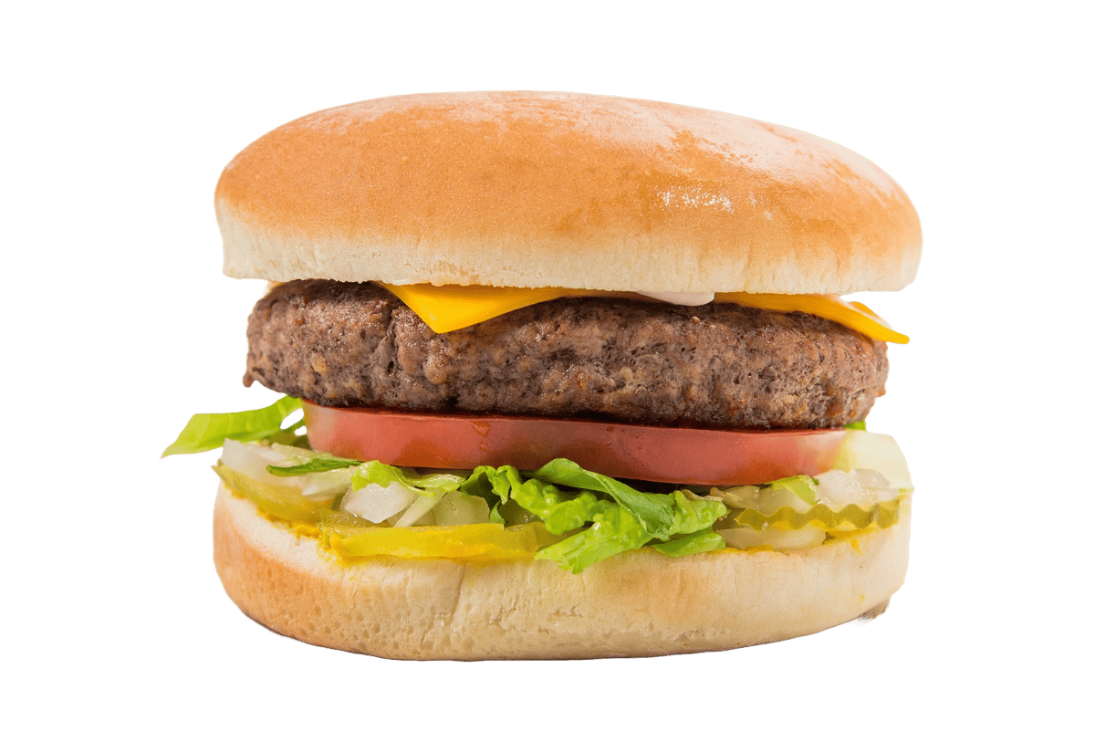 Half lb jalapeno cheeseburger