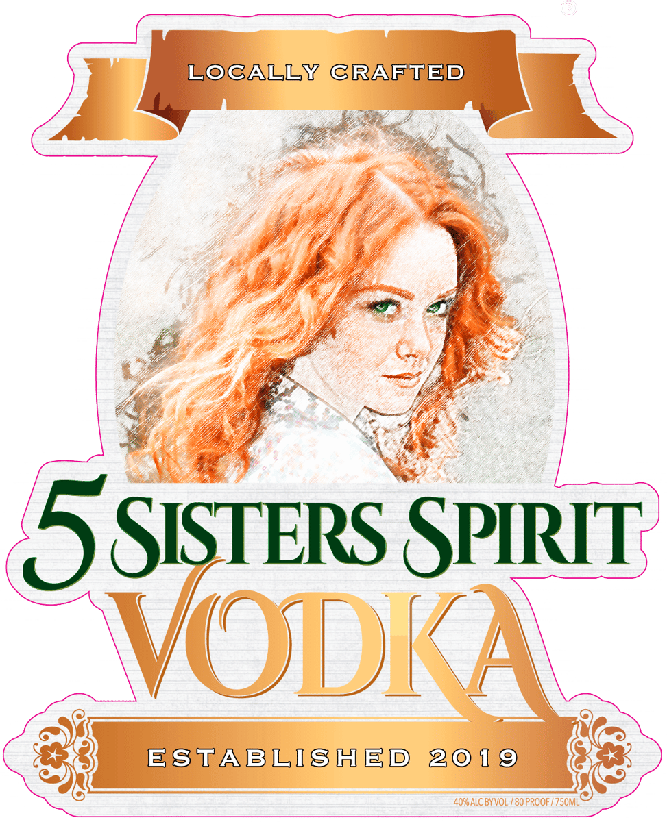 5 Sister's Vodka logo