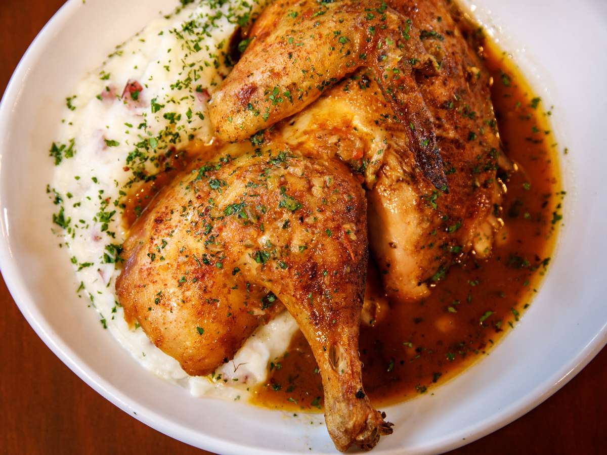 Roasted Half Chix