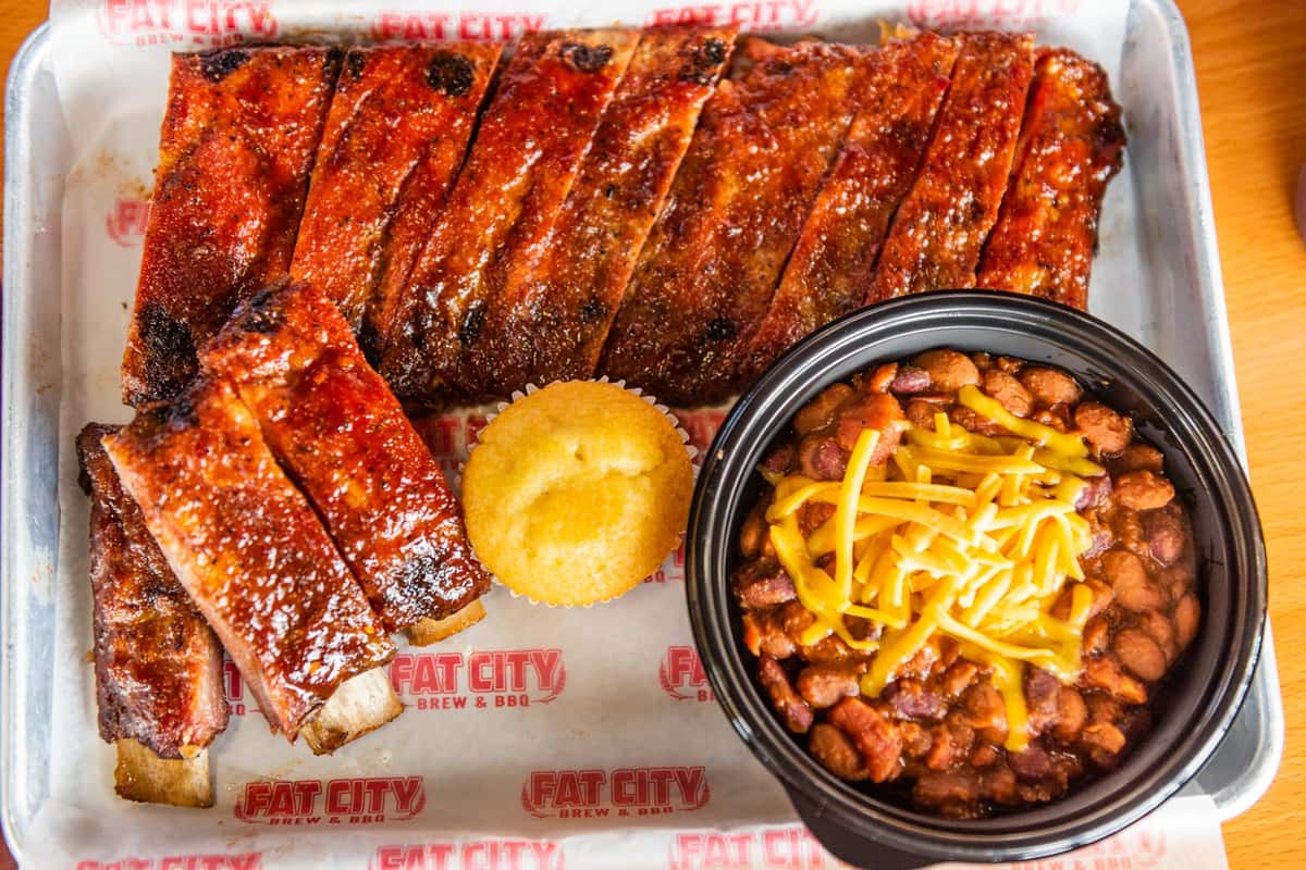 Plate of Ribs