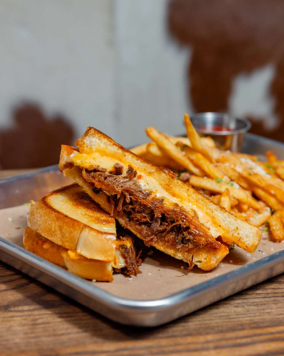 Brisket Grilled Cheese