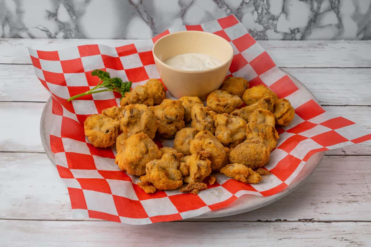 Fried Mushrooms with Ranch