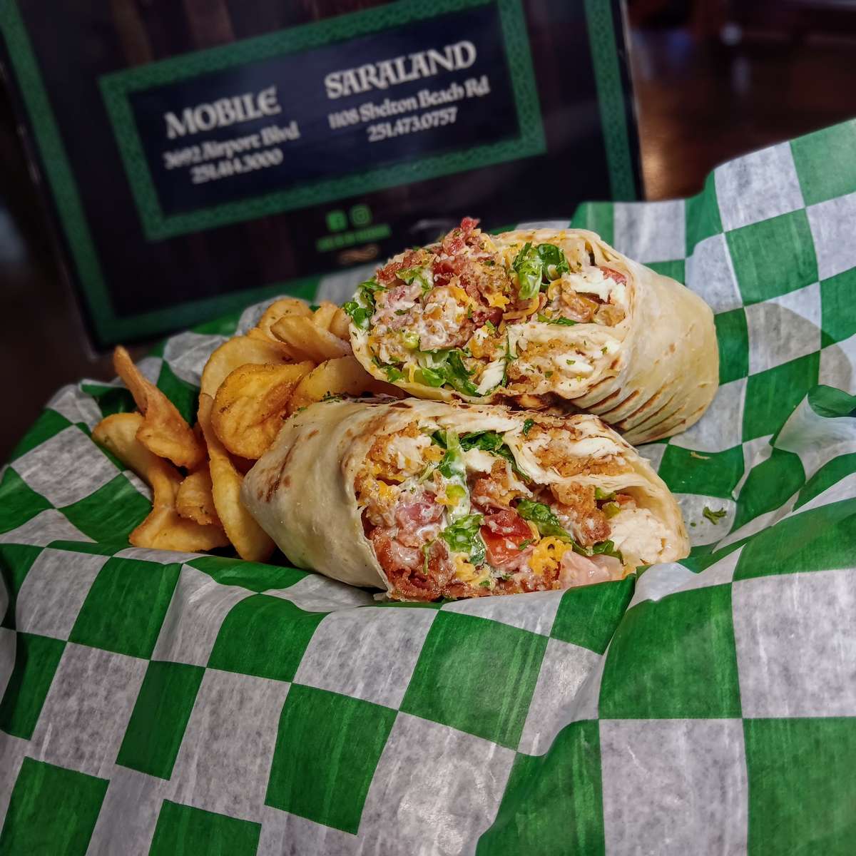 Lucky Menu 
Wraps