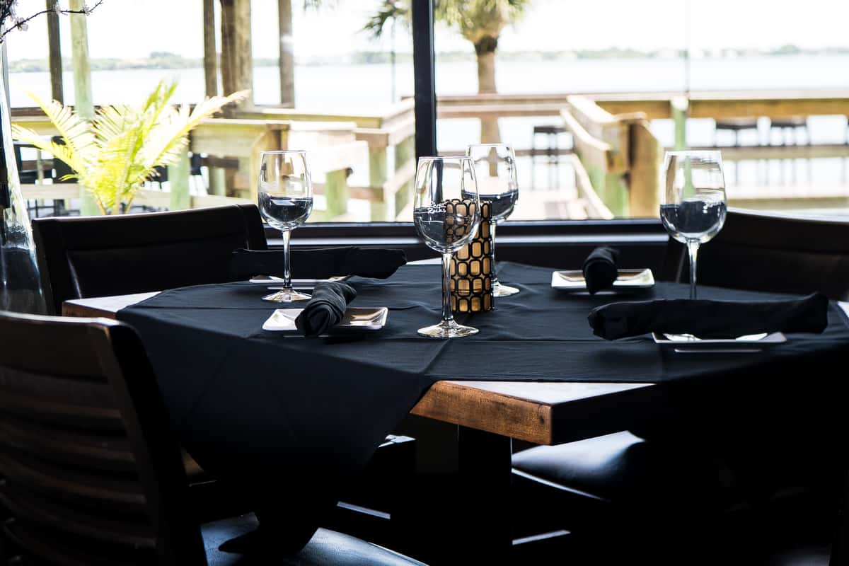 inside table set up