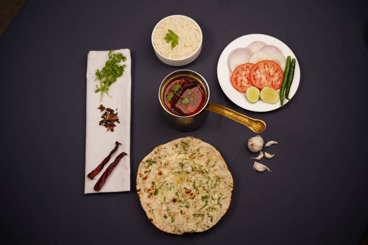 Indian Breads, Rice, and Sides: