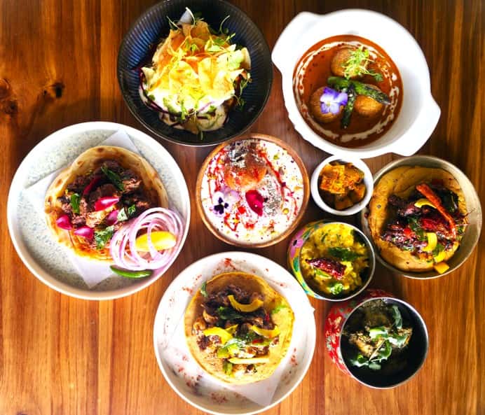Mothers Day Menu Spread