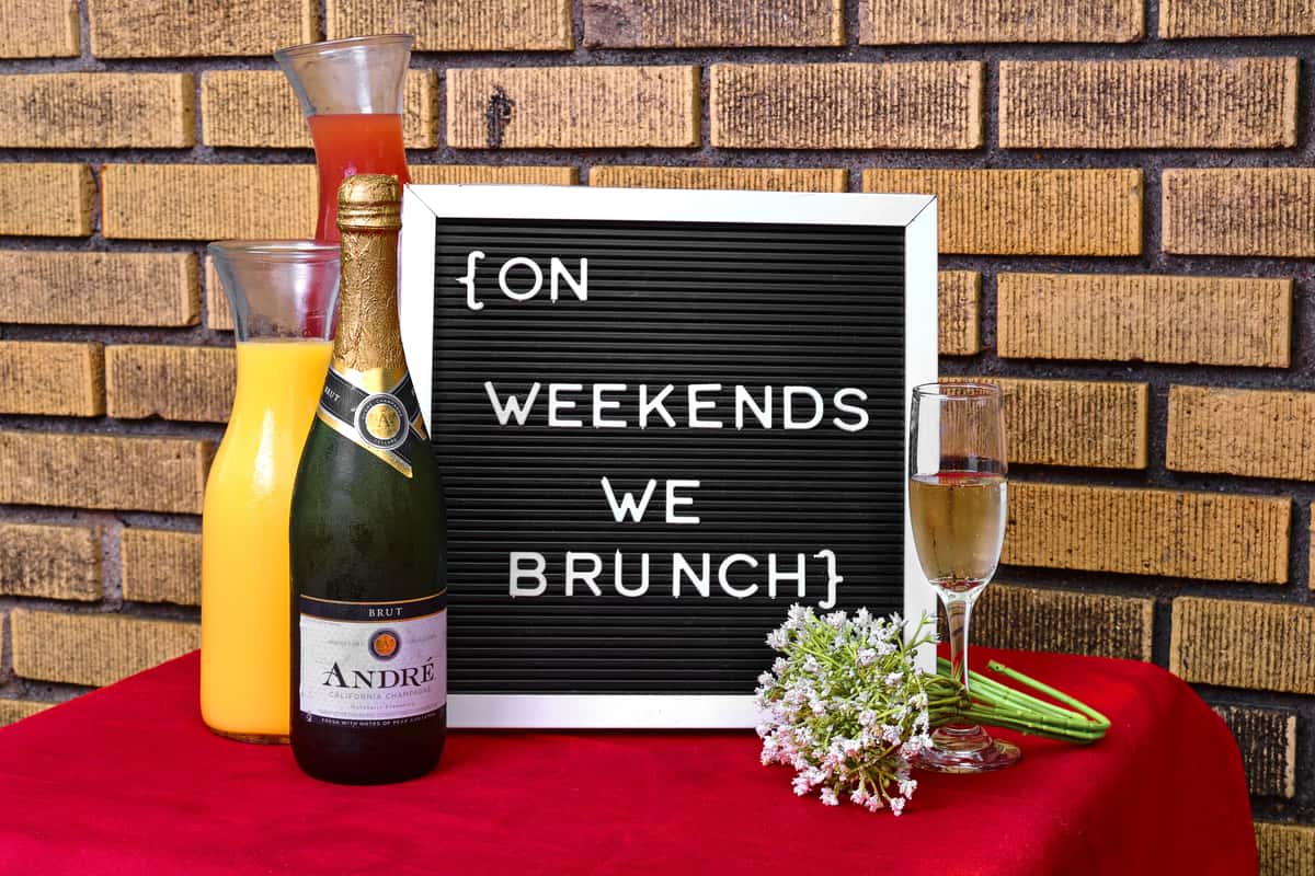 plan a weekend brunch