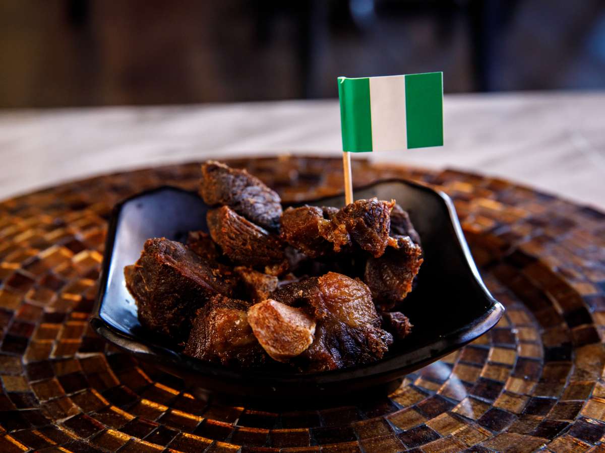 Fried Goat