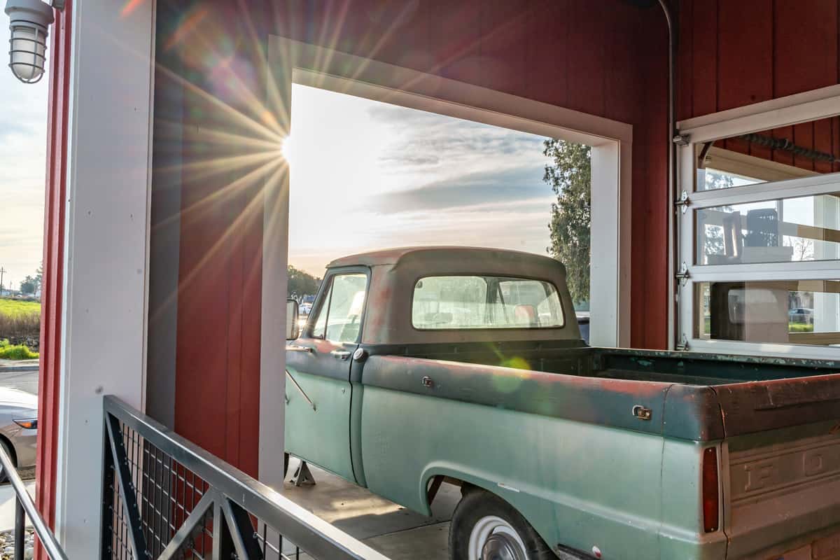 classic pickup truck