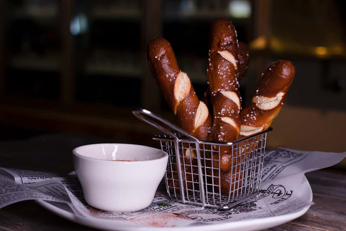 PRETZEL STICKS Menu The Beer Hunter Sports Bar in La Quinta, CA