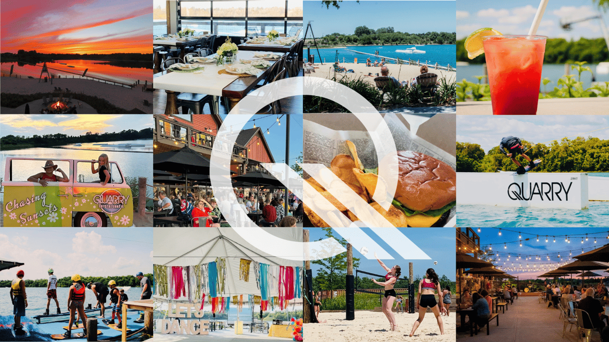 Quarry Website Home Page Collage