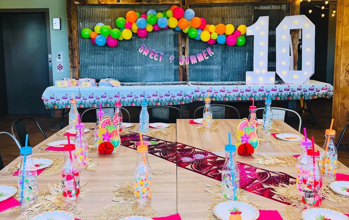 Aqua Bday Party