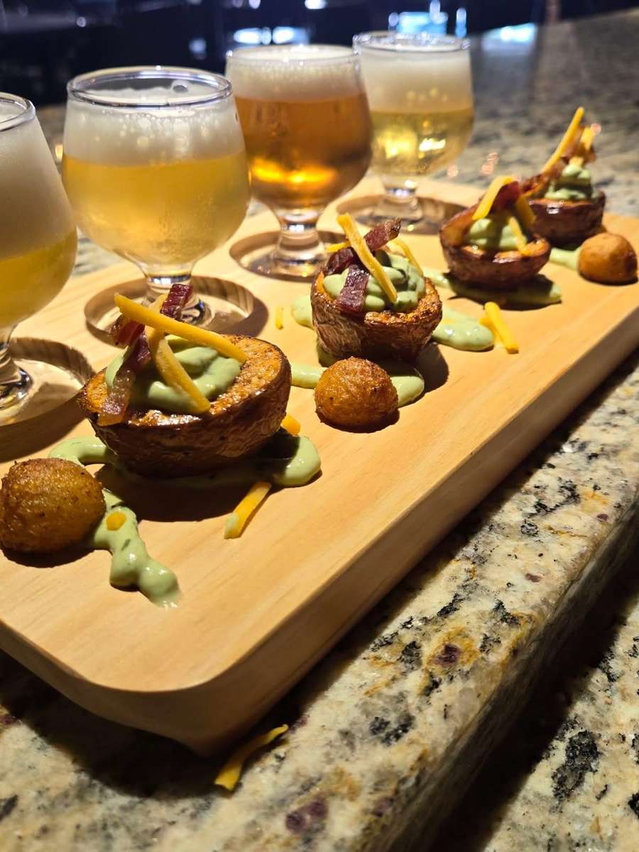 drinks and food