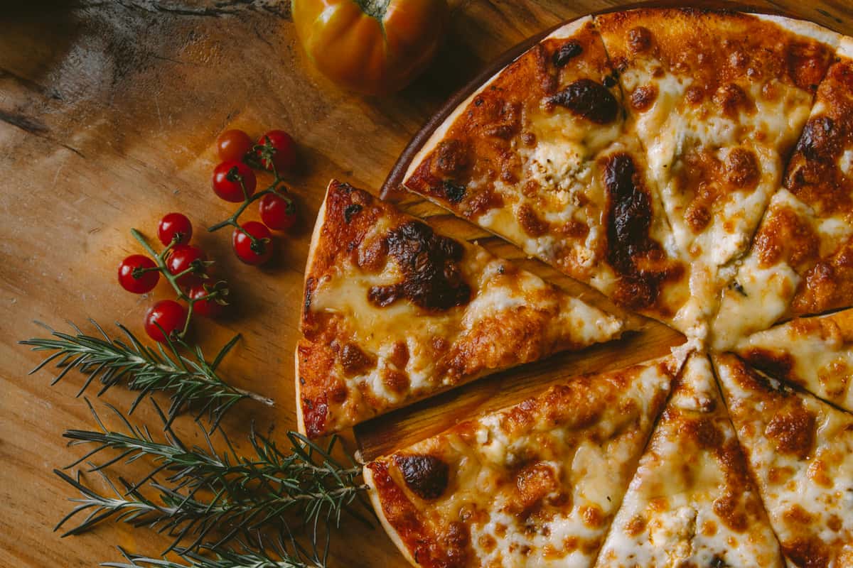 Mussarela pizza