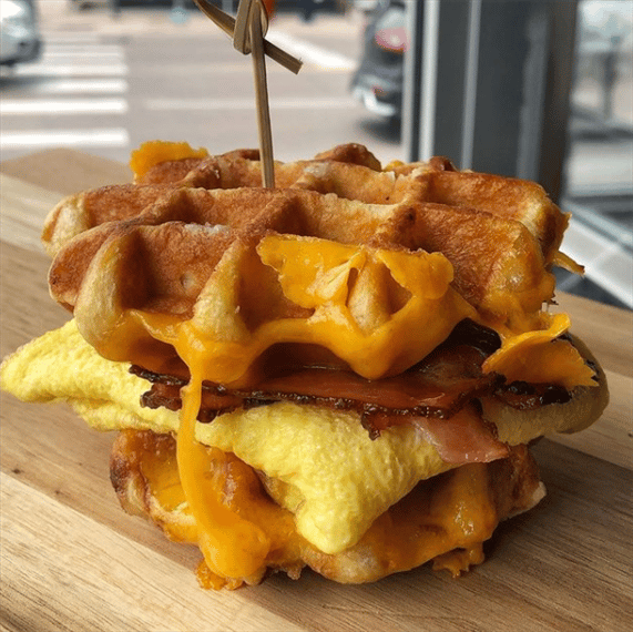 breakfast sandwich