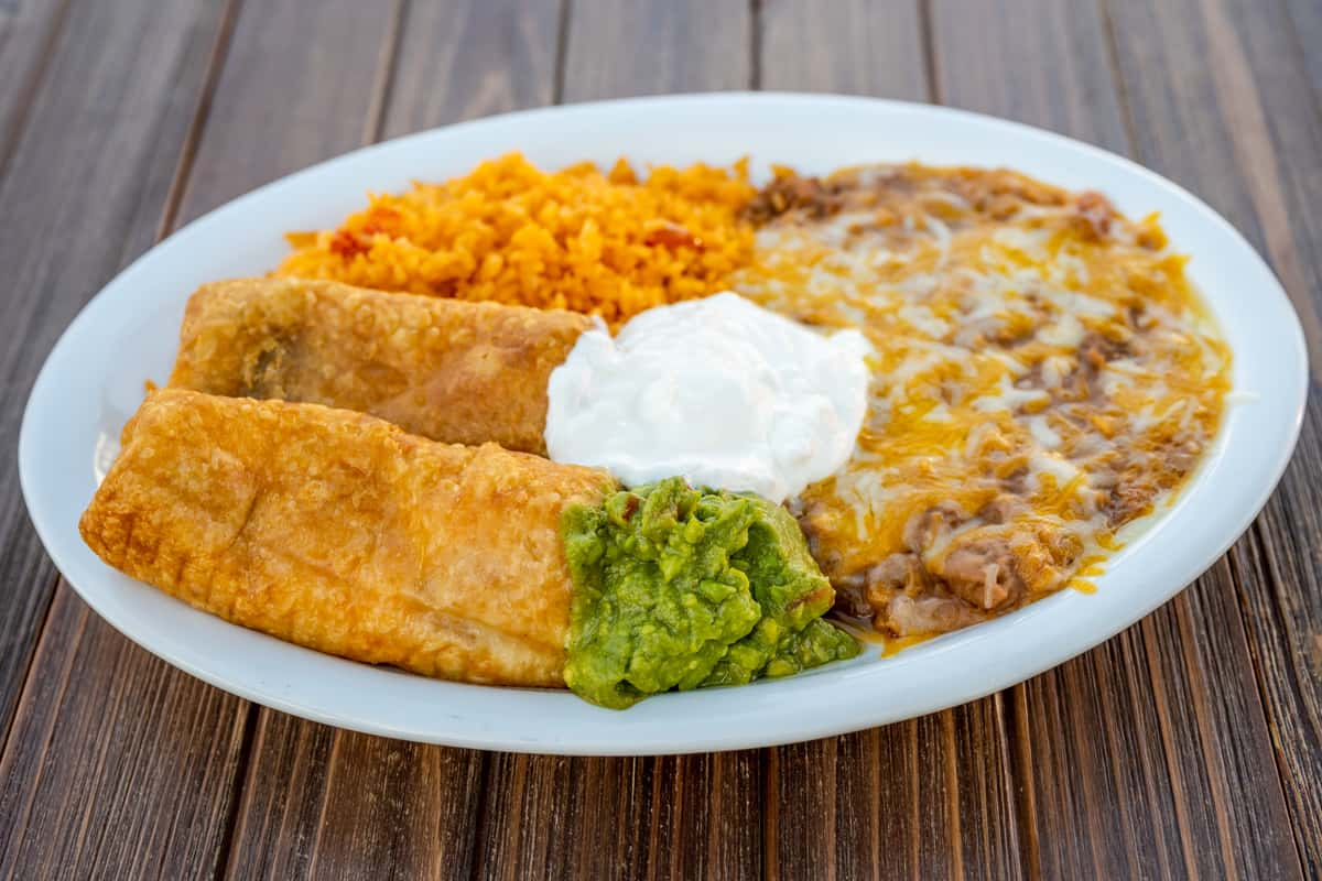 Chimichanga Plate