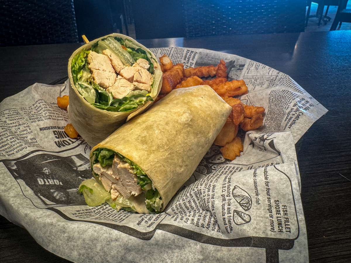 Chicken Caesar Wrap - Menu - Barrett&rsquo;s Alehouse - American 