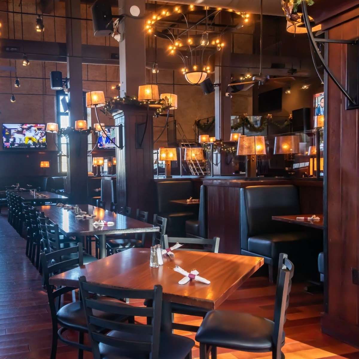 Waterfront location interior