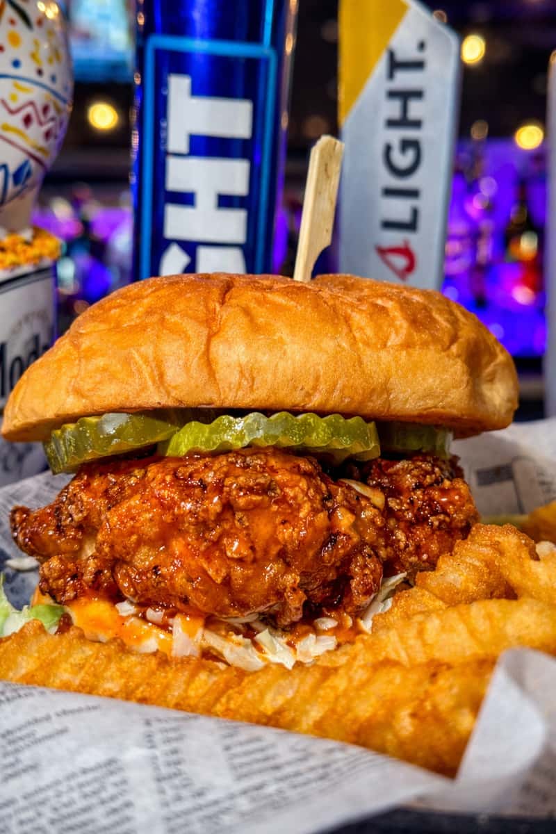 Hot Honey Buffalo Sandwich