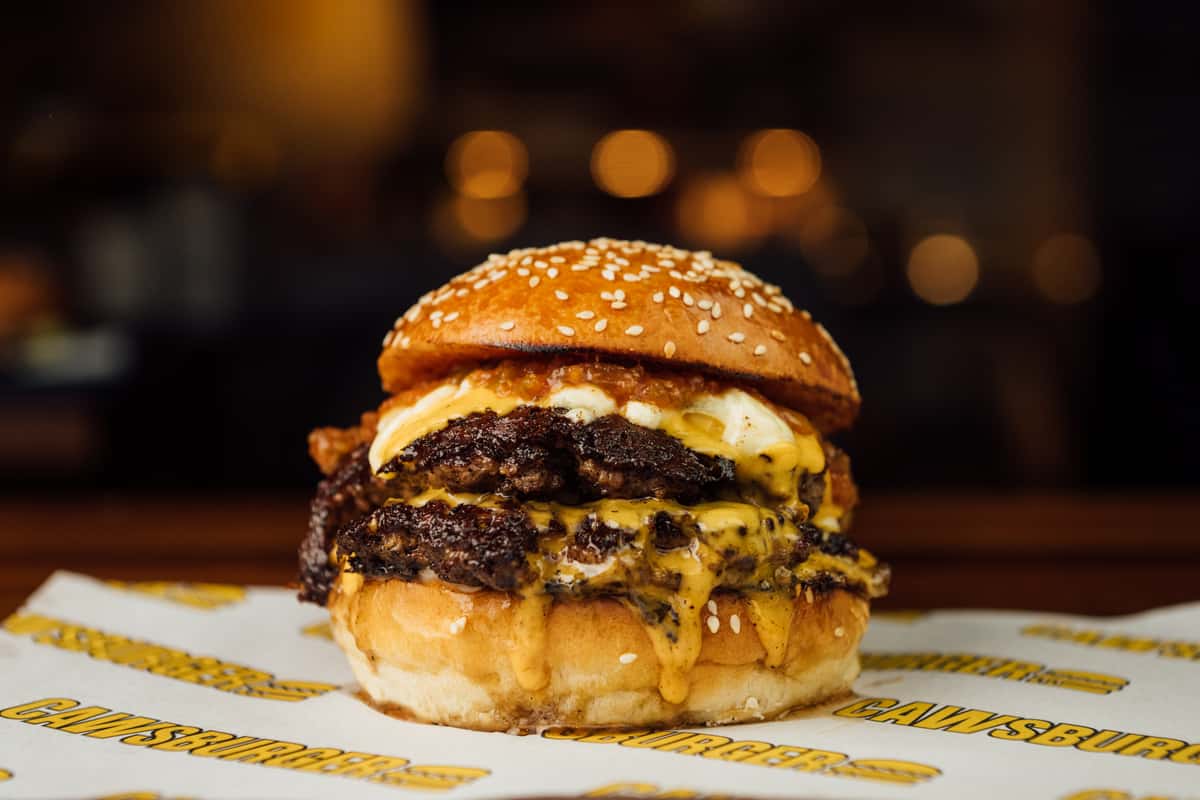 Blue & Moo Burger