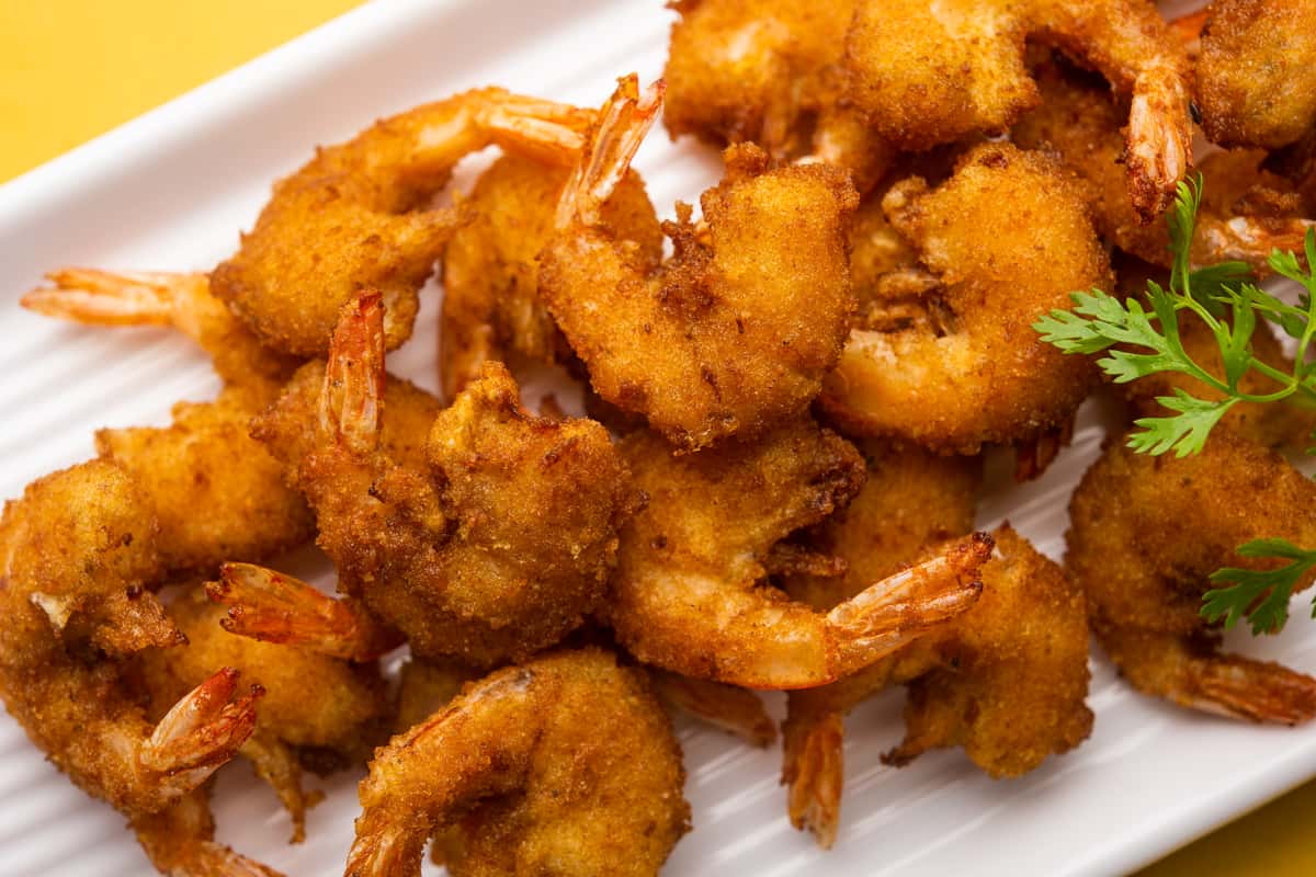 Crispy Golden Fried Shrimp