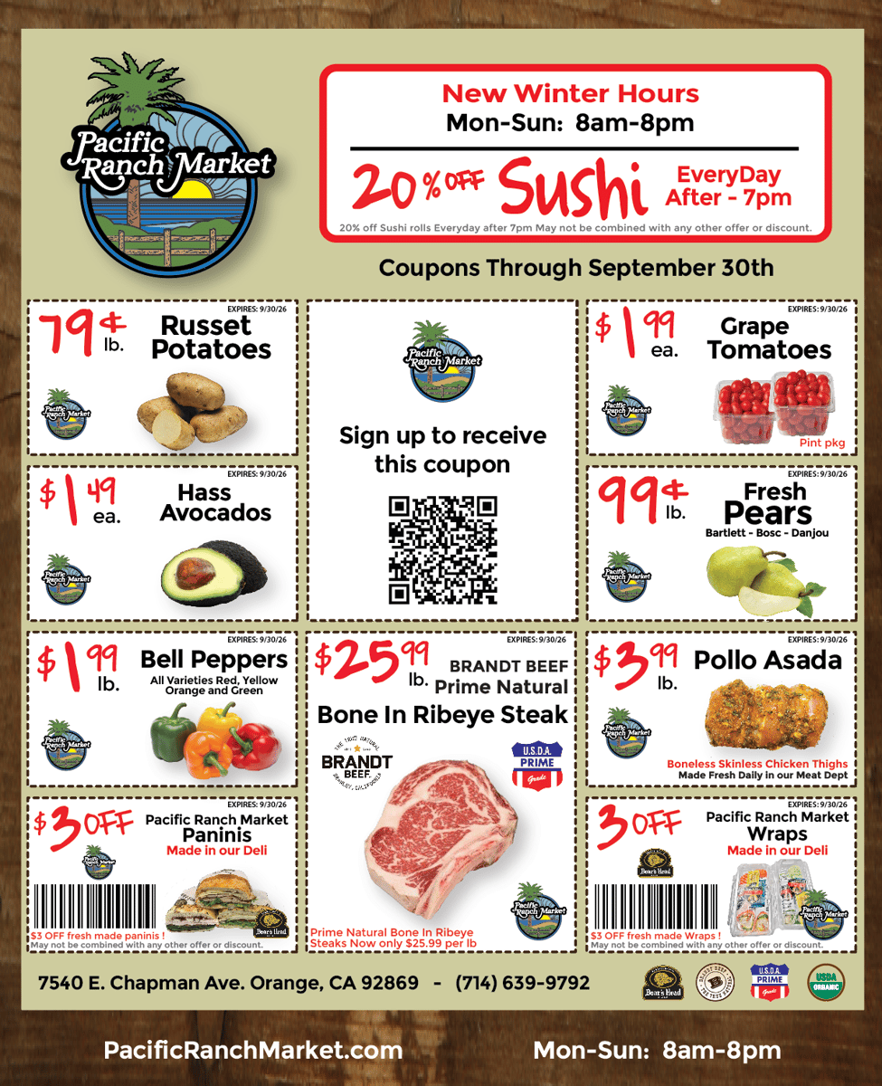 september 30th ad no coupon