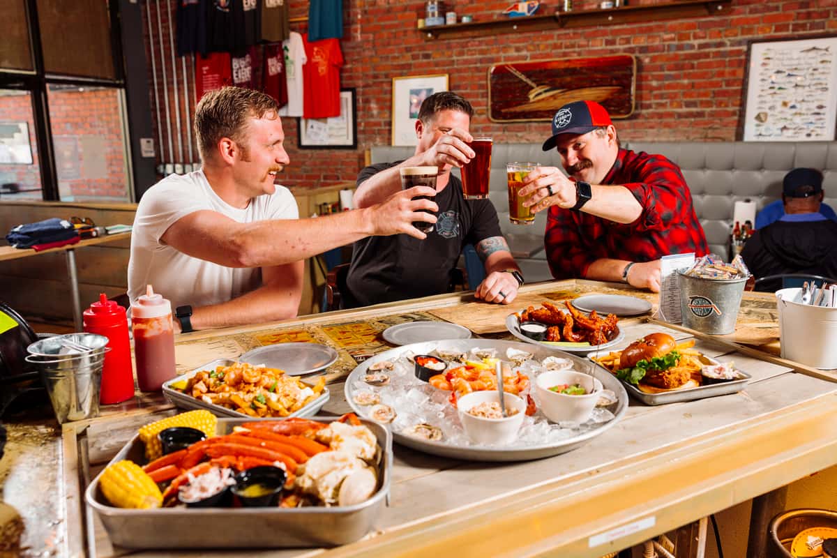 Cheers over Dinner
