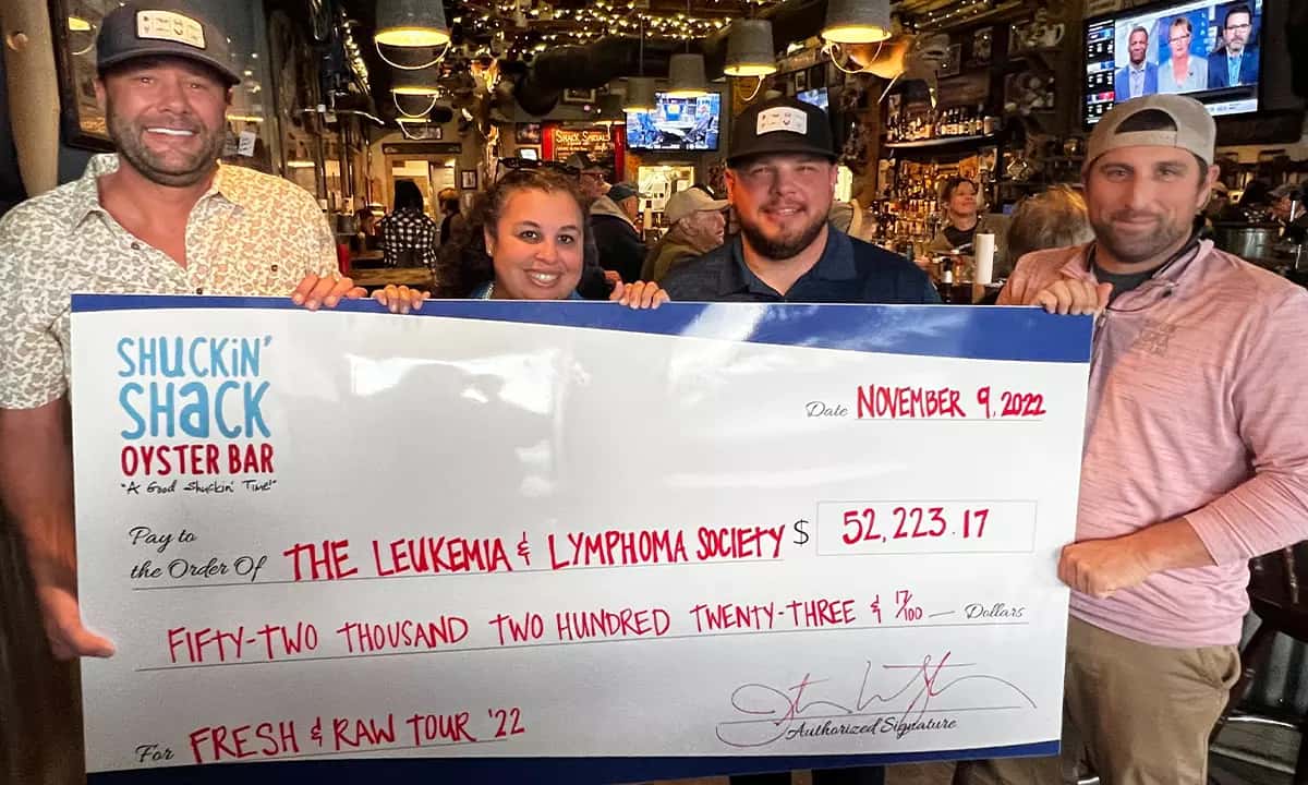 Shuckin' Shack Fresh and Raw Tour Raises Over $52,000 for Charity, Unites The Franchise System
