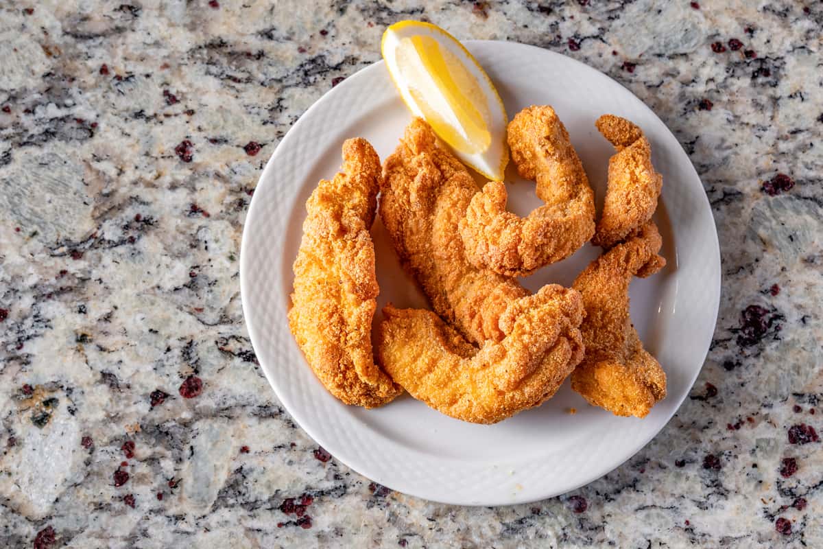 Fried catfish