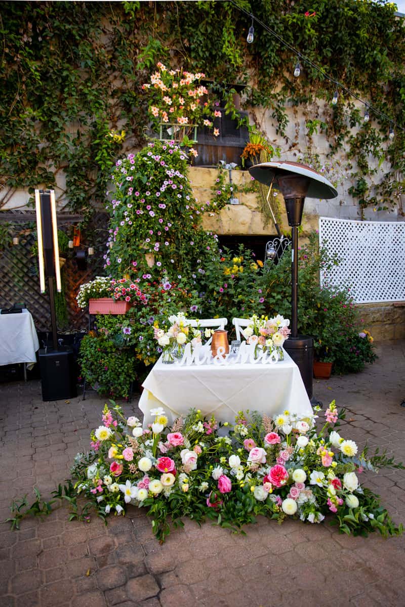 Beautiful table for wedding reception; photo credit Karen D Photography