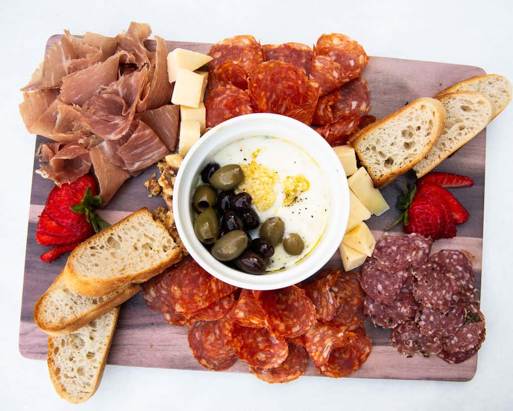 italian and olive food