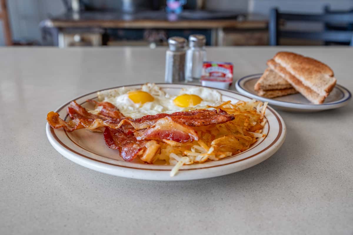 Two Eggs And Bacon
