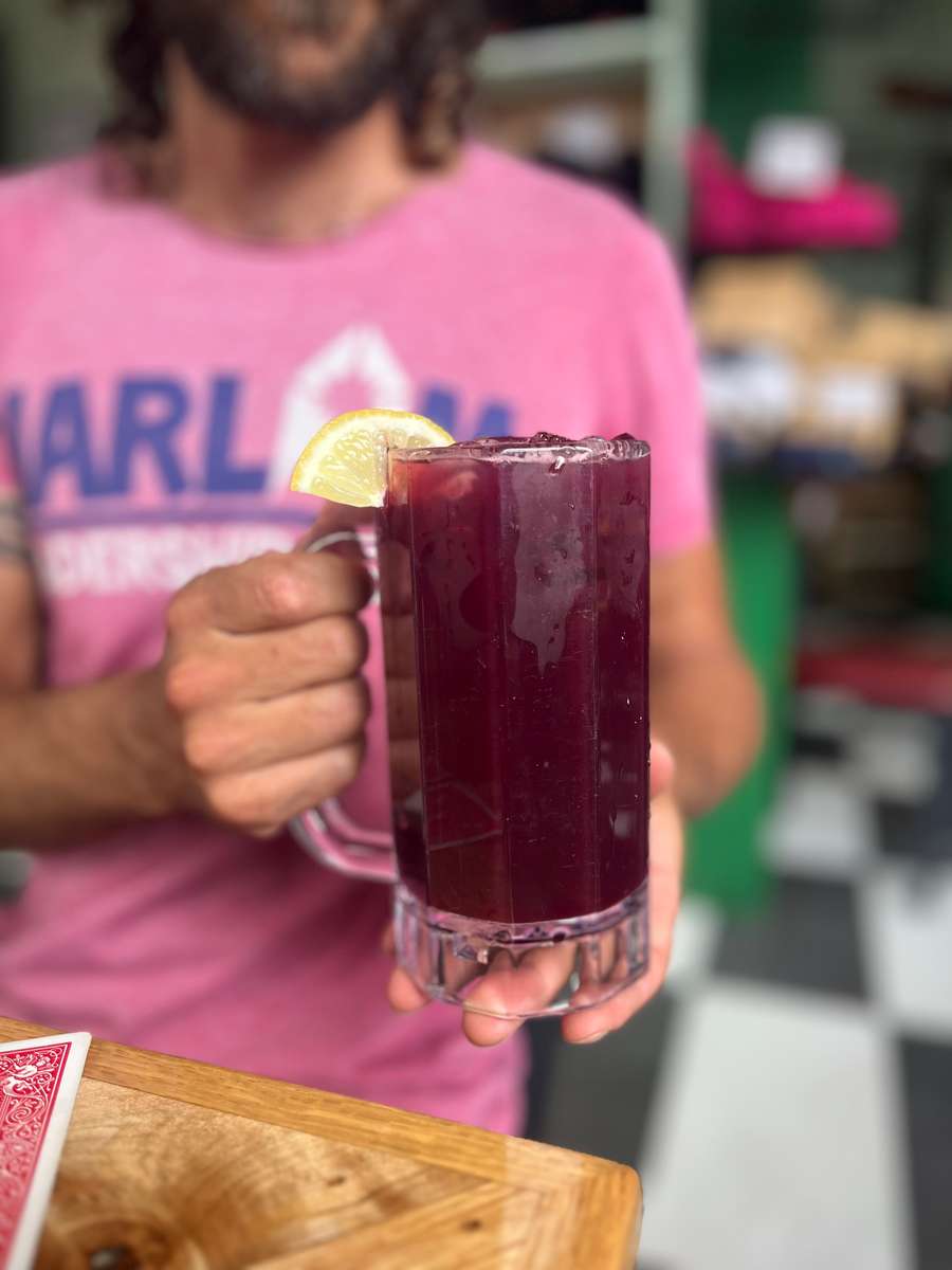 Blueberry Basil Lemonade