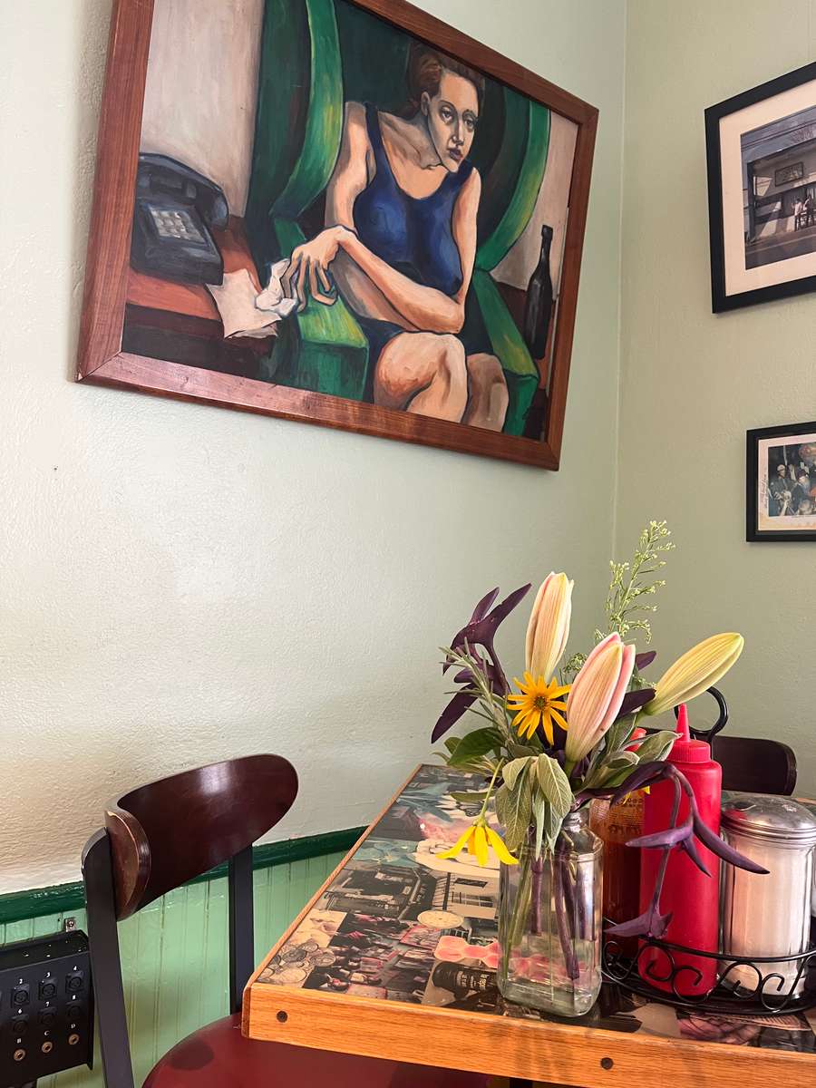 photo of interior of the grill