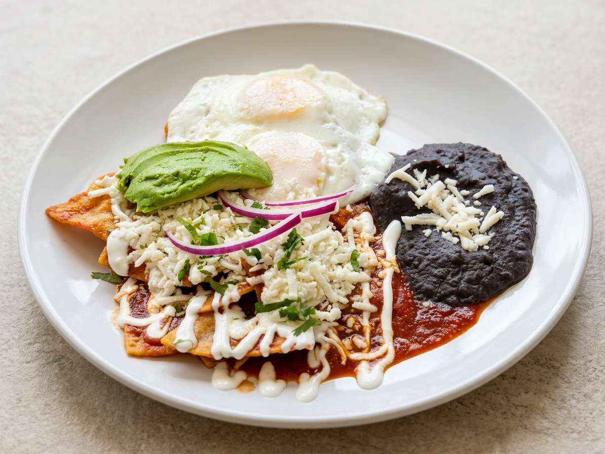chilaquiles huevo