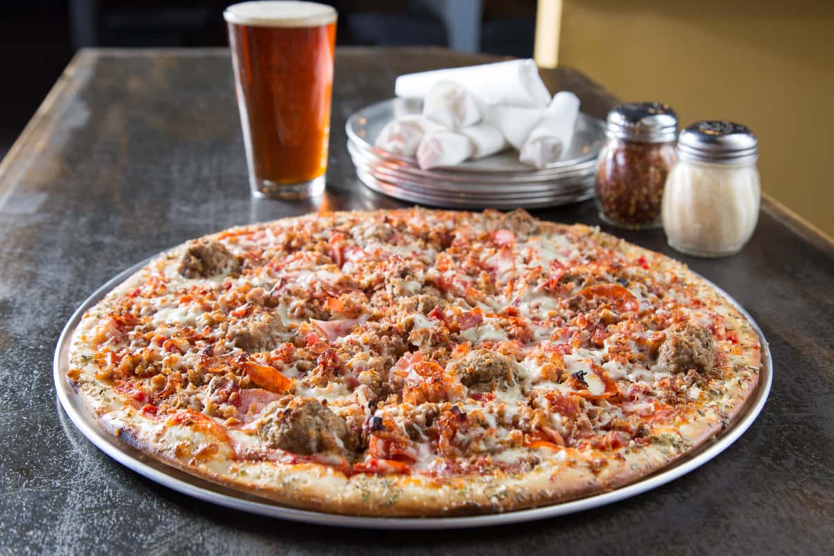 Combination pizza
