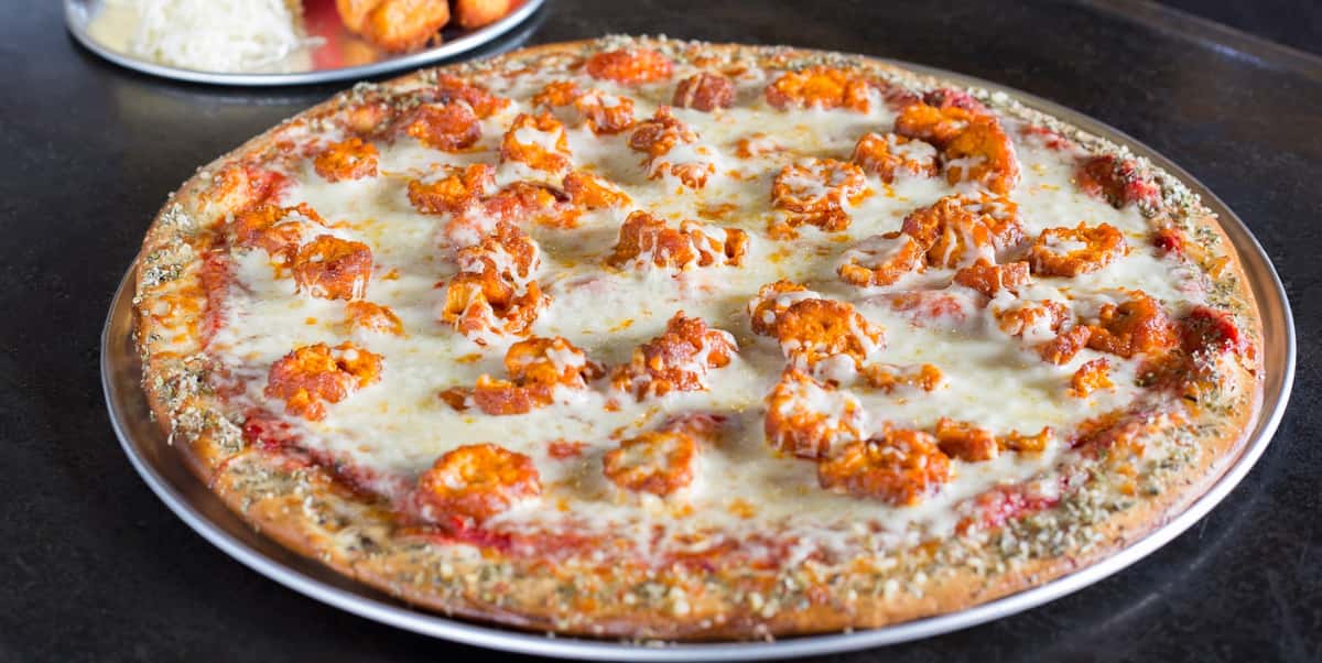 Buffalo chicken pizza