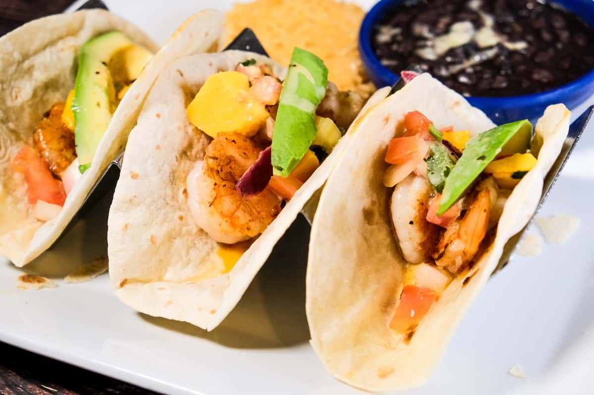 shrimp tacos