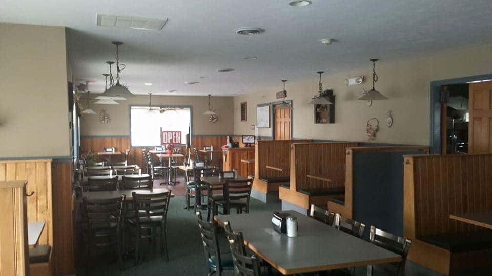 dining area inside restaurant