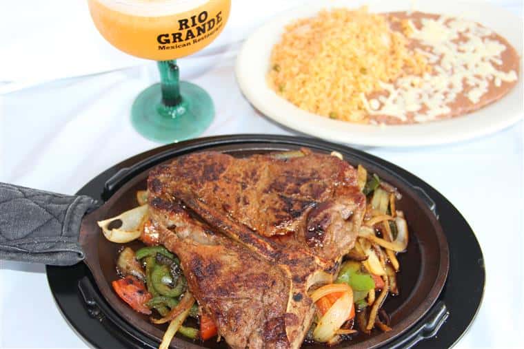 fajita with a margarita