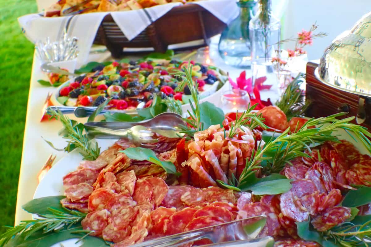 charcuterie table